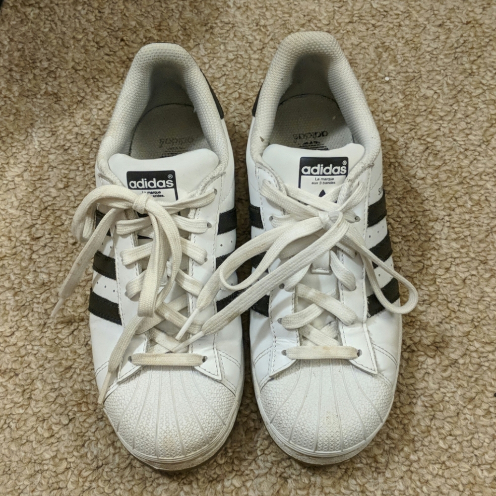 Adidas Superstars - Black and White